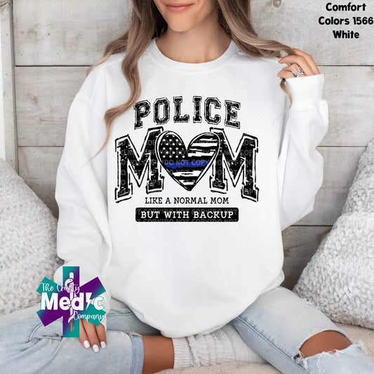 Police Mom | Crewneck