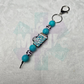 Skellie Coffee - Silicone Beaded Keychain